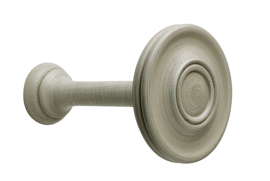 Origins Wooden Curtain Holdbacks (Pair) - Flint Grey
