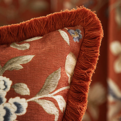 Sanderson Porcelain Garden Cushion - Rust