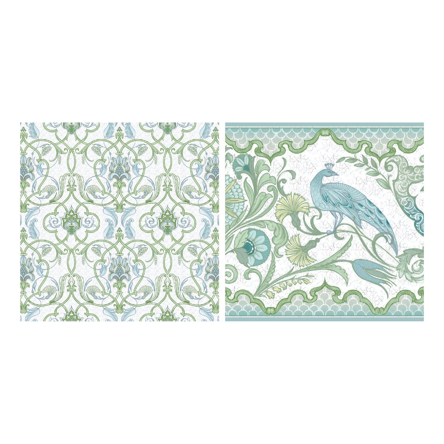 Laurence Llewelyn-Bowen Palm Court Napkin (4 Pack) - Green
