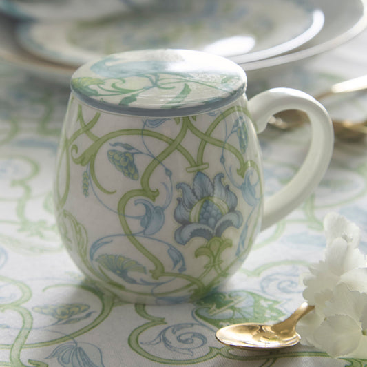 Laurence Llewelyn-Bowen Palm Court Mug with Lid - Multi