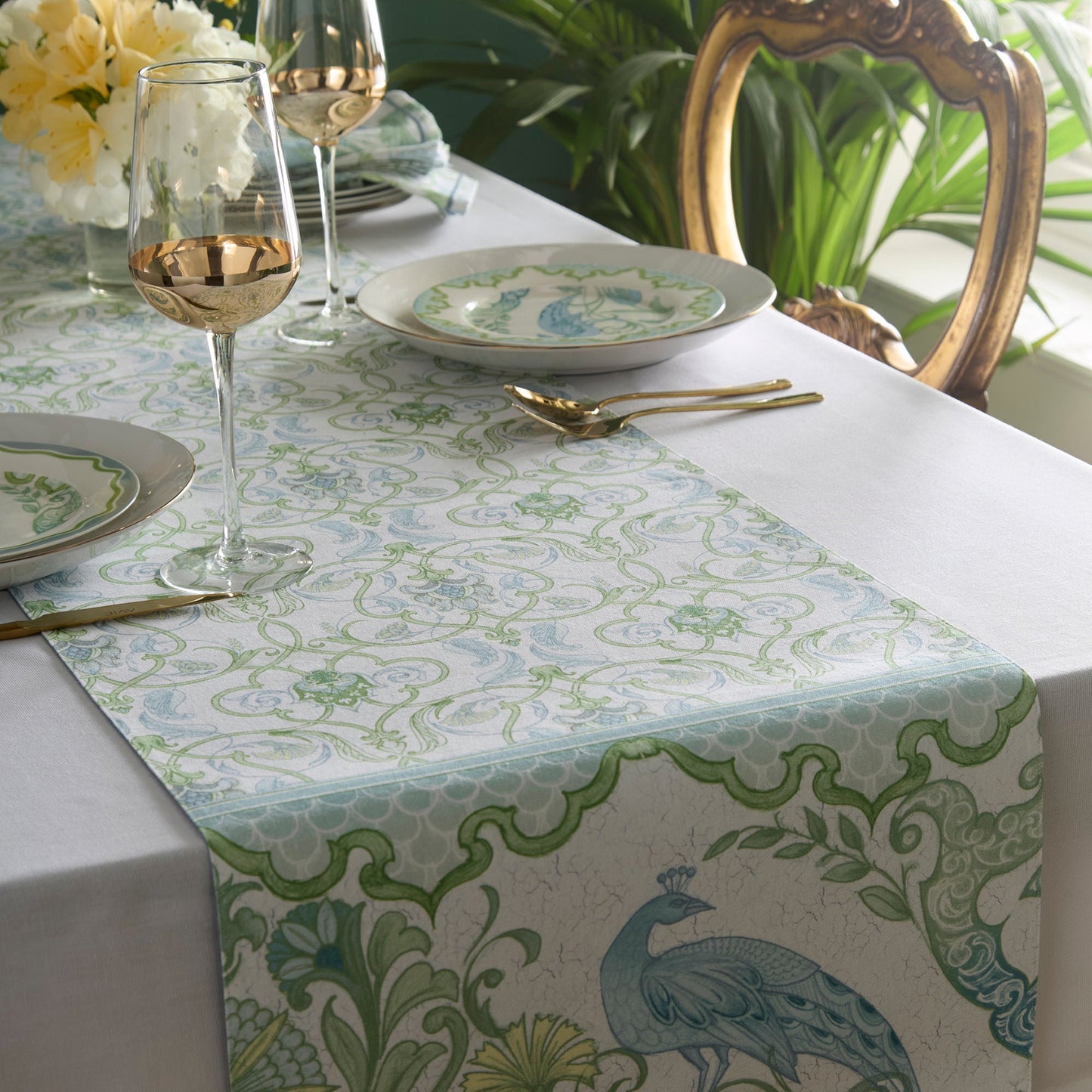 Laurence Llewelyn-Bowen Palm Court Side Plate (4 Pack) - Multi