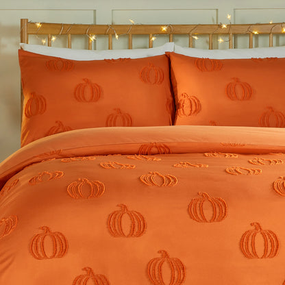 Duvet Day Pumpkin Fields Duvet Cover Set - Multicolour