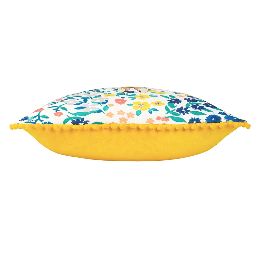 Peter Rabbit™ Florelli Cushion - Cobalt