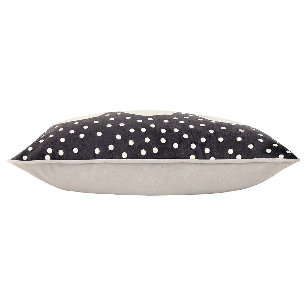 Peter Rabbit™ Spot Me Cushion - Charcoal
