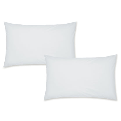 Catherine Lansfield Easy Iron Percale Fitted Sheet - White
