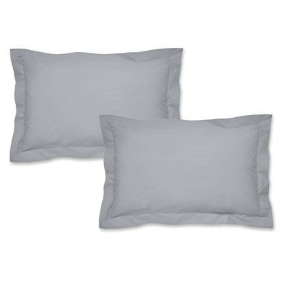 Catherine Lansfield Easy Iron Percale Fitted Sheet - Grey