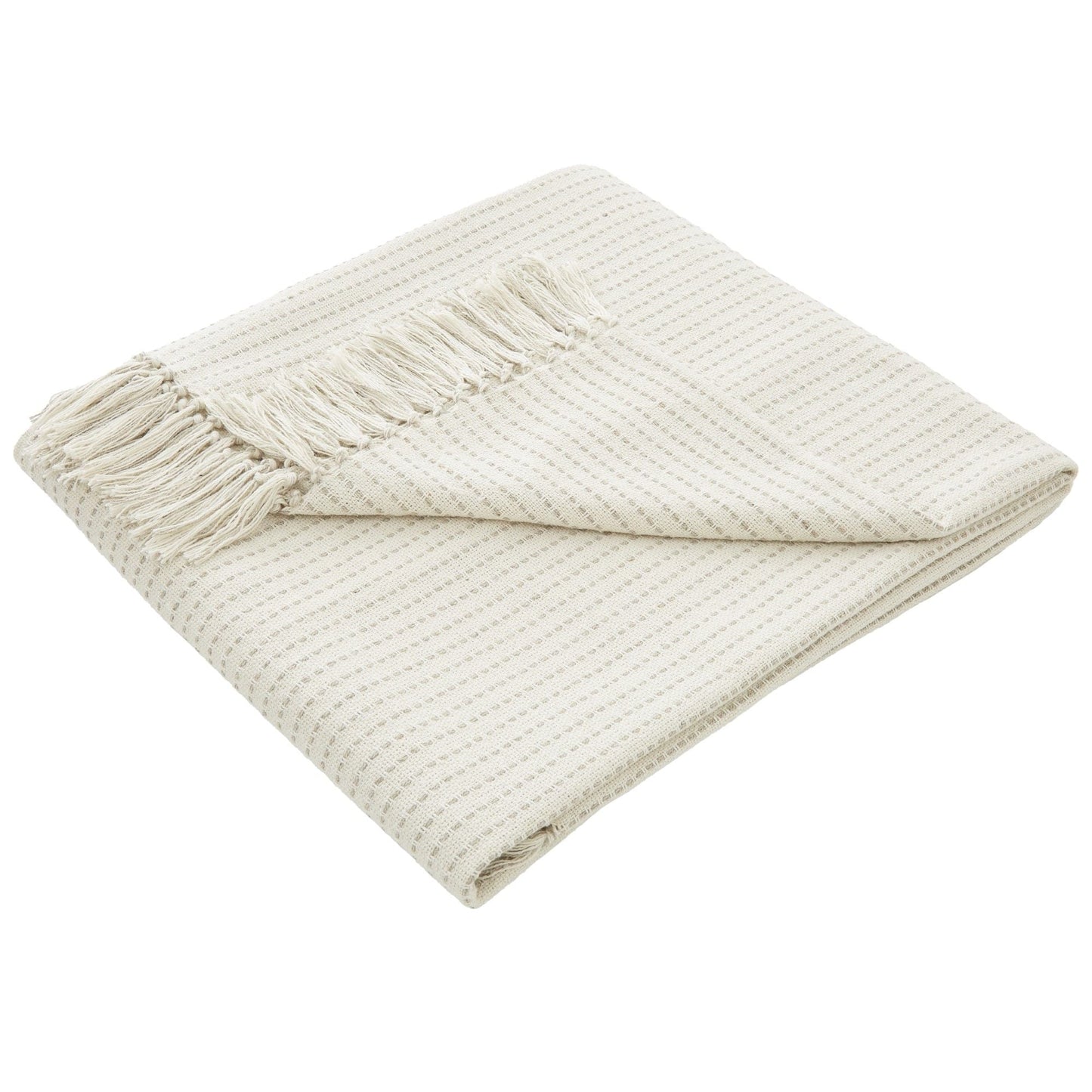 Drift Home Quinn Throw - Cream 130cm x 180cm