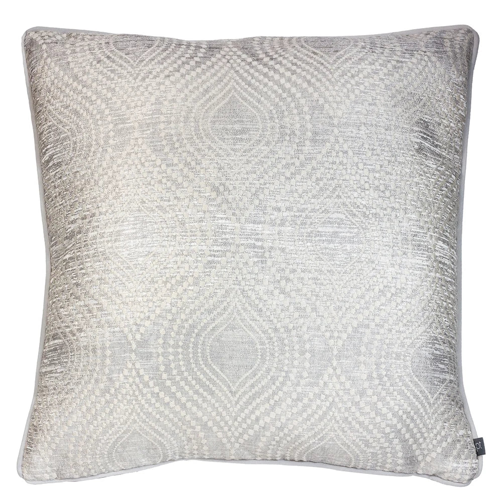 Prestigious Textiles Radiance Cushion - Chrome