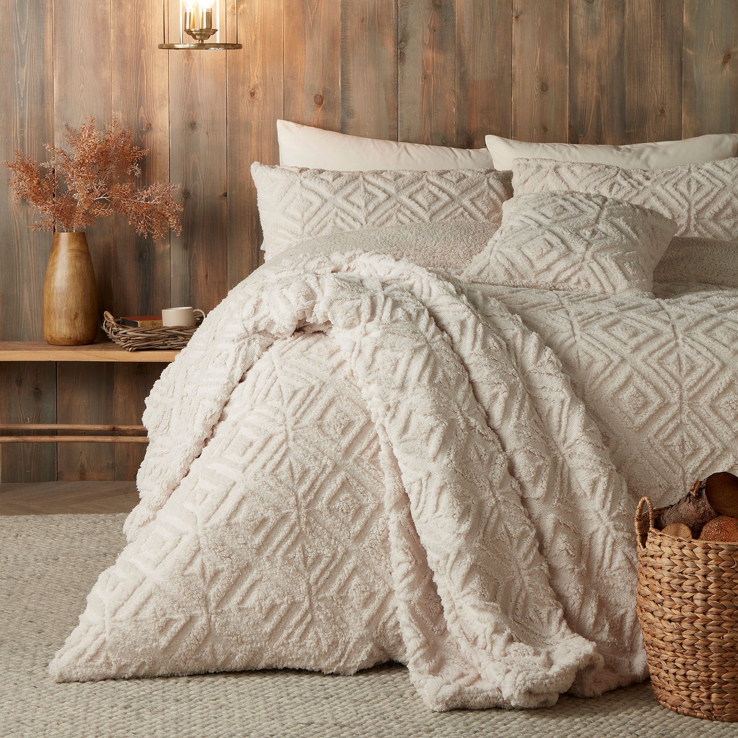 Romo Cushion by Fusion Snug in Natural 43 x 43cm - Cushion - Fusion Snug