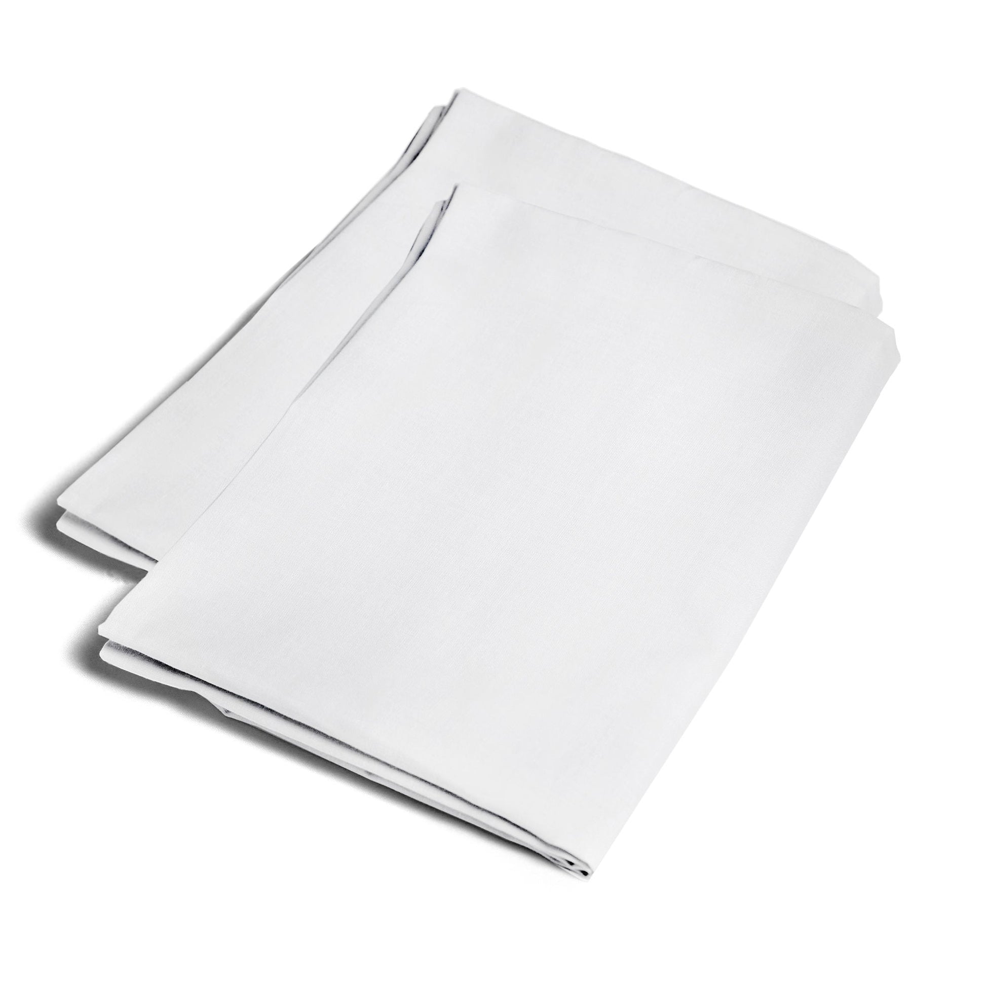 Plain Dye Pillowcase (Twin pack) by Serene in White Housewife 50 x 75cm - Pillowcase (Twin pack) - Serene