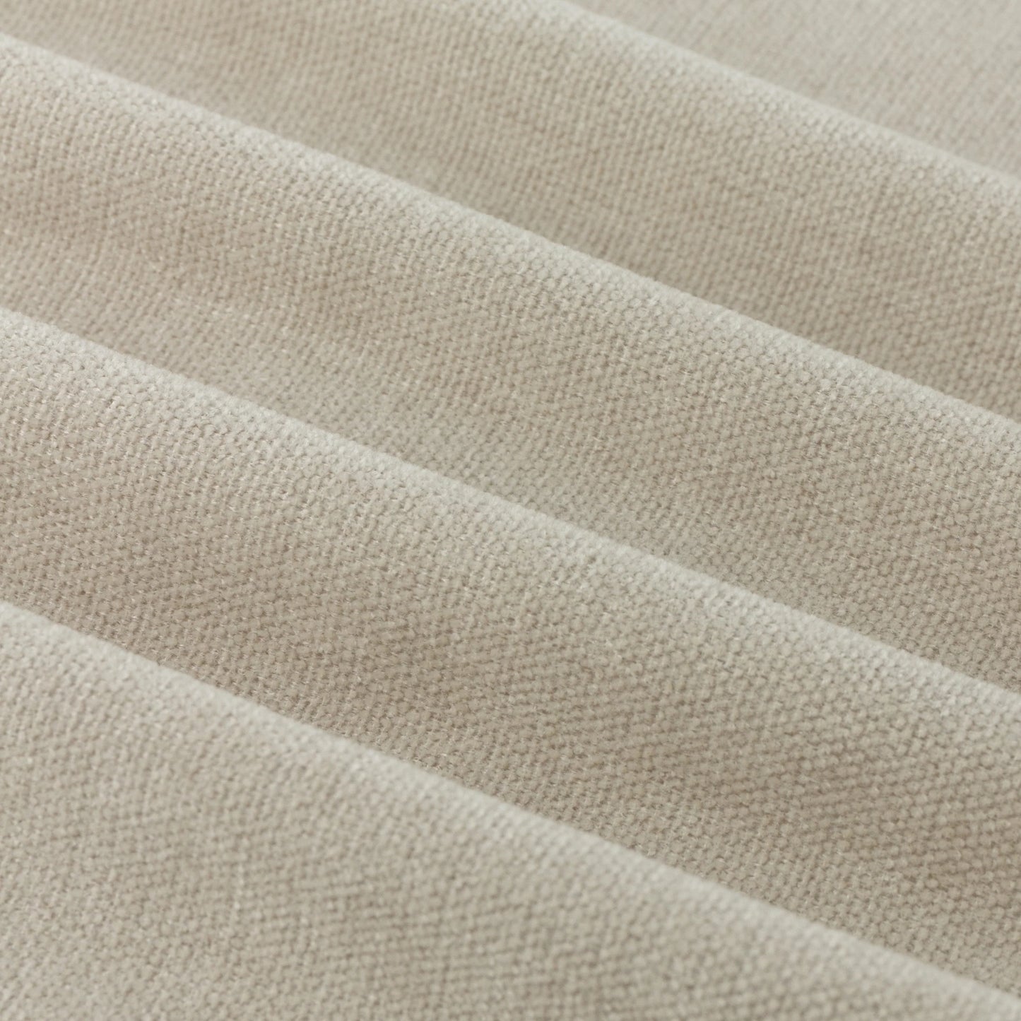 Furn Soft Chenille Blackout Pencil Pleat Curtains - Natural