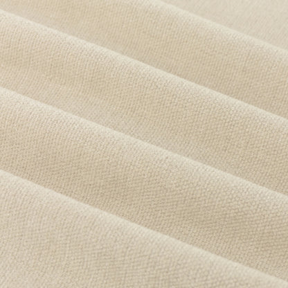 Furn Soft Chenille Blackout Eyelet Curtains - Ecru