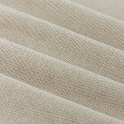 Furn Soft Chenille Blackout Eyelet Curtains - Natural