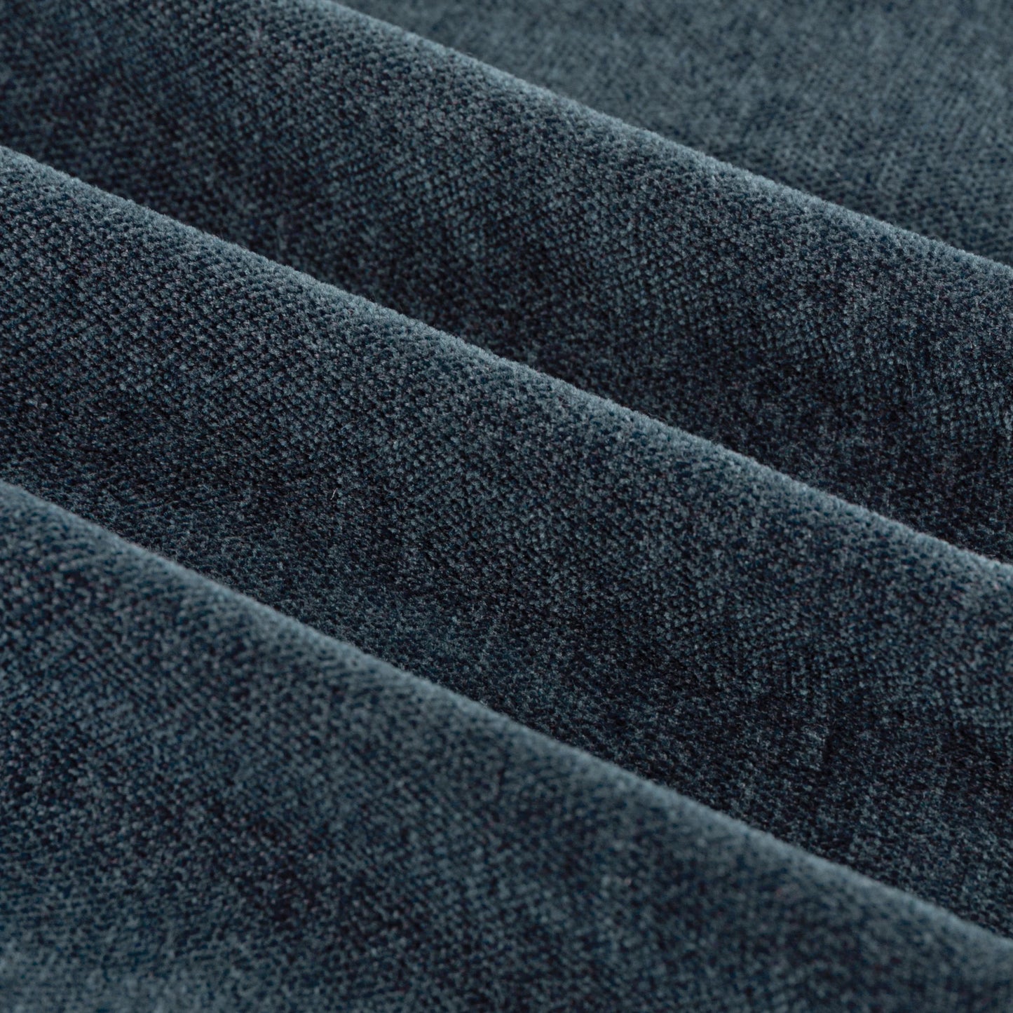 Furn Soft Chenille Blackout Eyelet Curtains - Navy