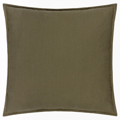 Yard Slub Cotton Cushion - Lichen