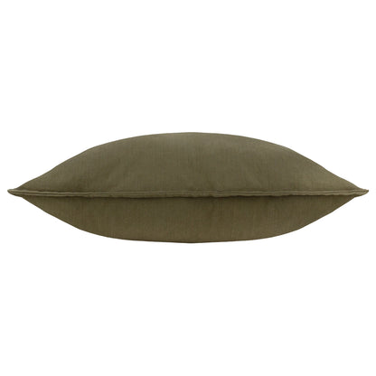 Yard Slub Cotton Cushion - Lichen