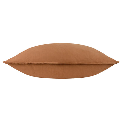 Yard Slub Cotton Cushion - Toffee