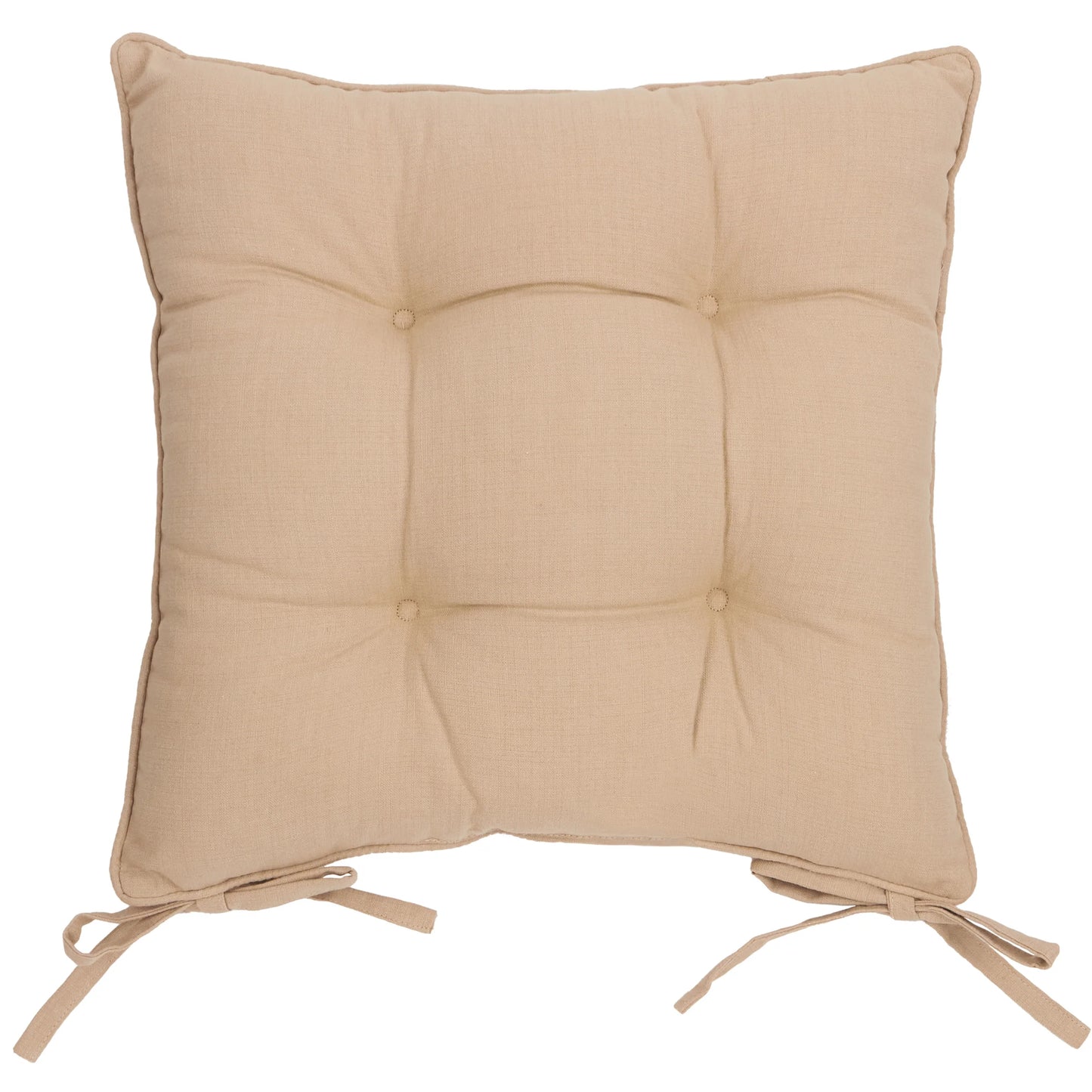 Yard Slub Cotton Seat Cushions (Pair) - Linen