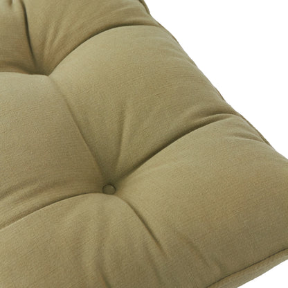 Yard Slub Cotton Seat Cushions (Pair) - Moss
