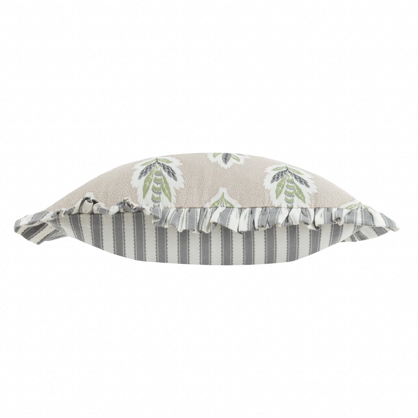 Sanderson Sessile Leaf Cushion - Flax