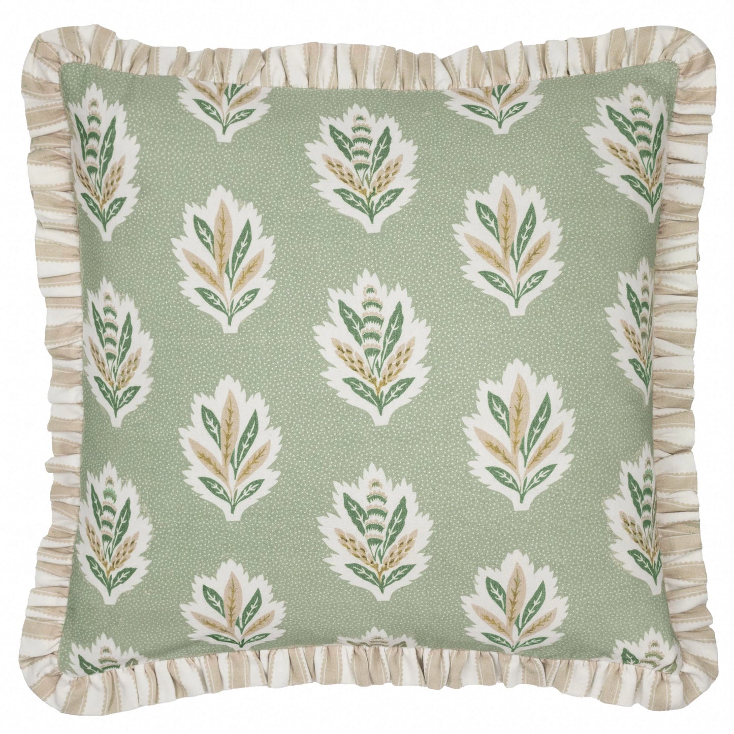 Sanderson Sessile Leaf Cushion - Sage