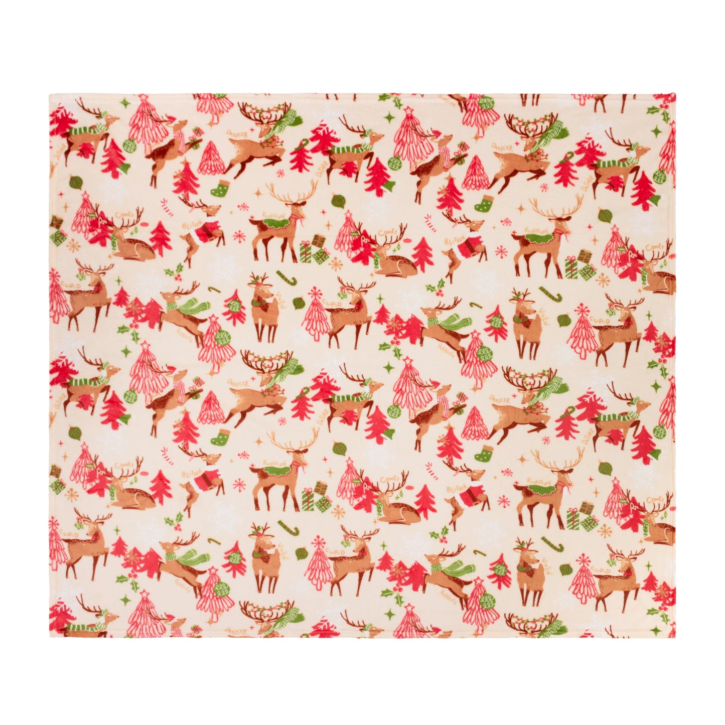 Duvet Day Sleigh Team Throw - Multicolour