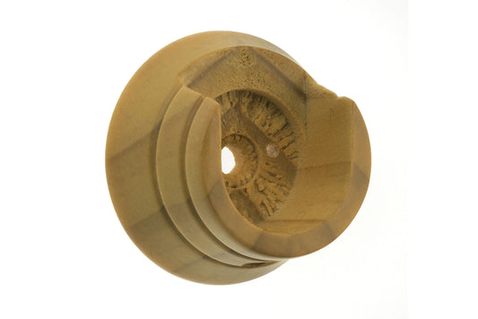 Swish Naturals 35mm Wooden Curtain Pole Recess Brackets (Pair) - Aged Oak