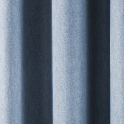 Sorbonne Pair of Eyelet Curtains by Fusion in Light Blue - Pair of Eyelet Curtains - Fusion
