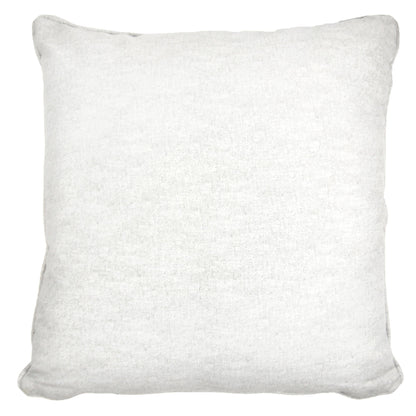 Sorbonne Cushion by Fusion in White 43 x 43cm - Cushion - Fusion