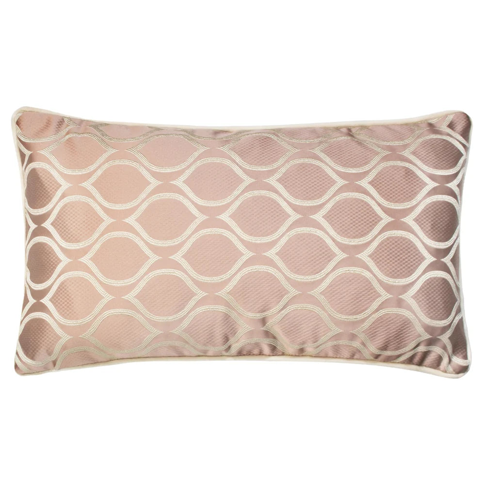 Prestigious Textiles Solitaire Rectangular Cushion - Rose