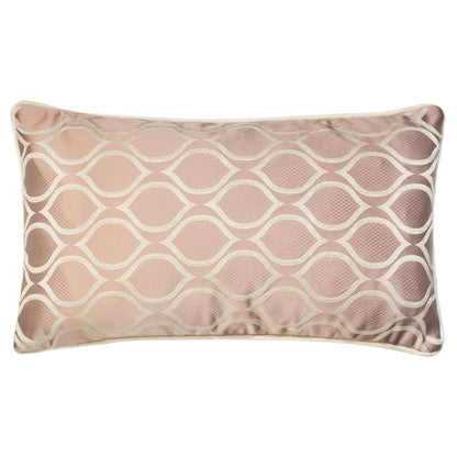 Prestigious Textiles Solitaire Rectangular Cushion - Rose