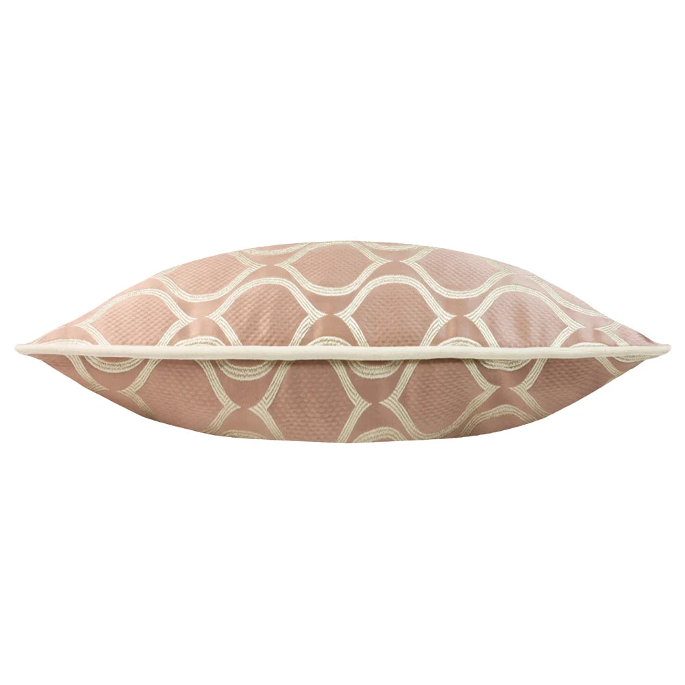 Prestigious Textiles Solitaire Rectangular Cushion - Rose