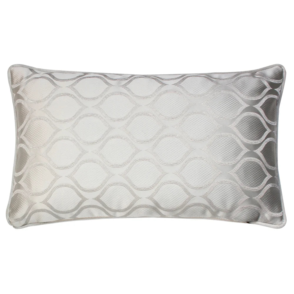 Prestigious Textiles Solitaire Rectangular Cushion - Sterling