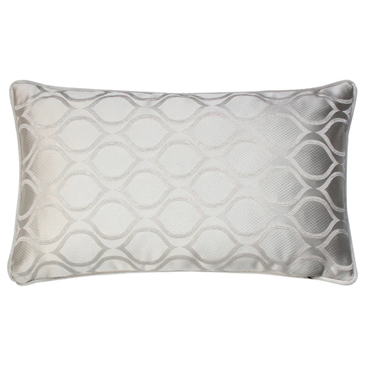 Prestigious Textiles Solitaire Rectangular Cushion - Sterling