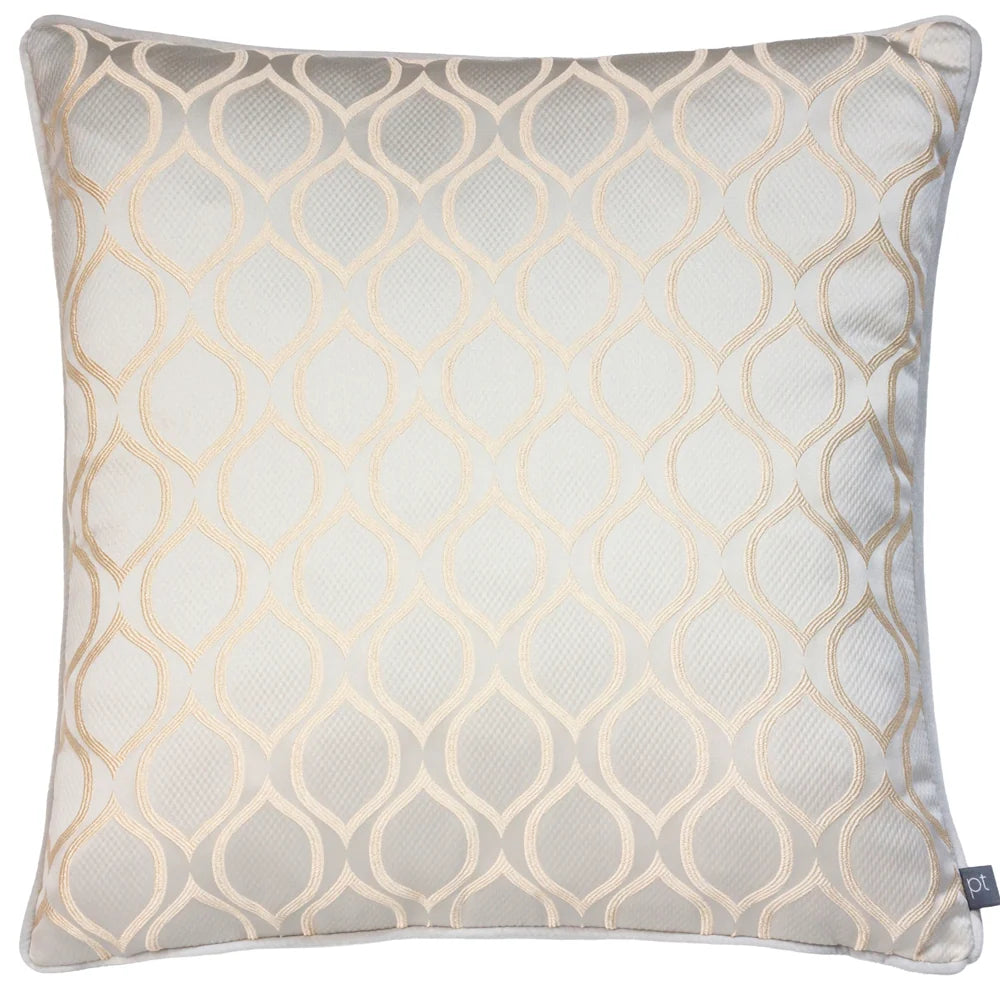 Prestigious Textiles Solitaire Square Cushion - Pumice