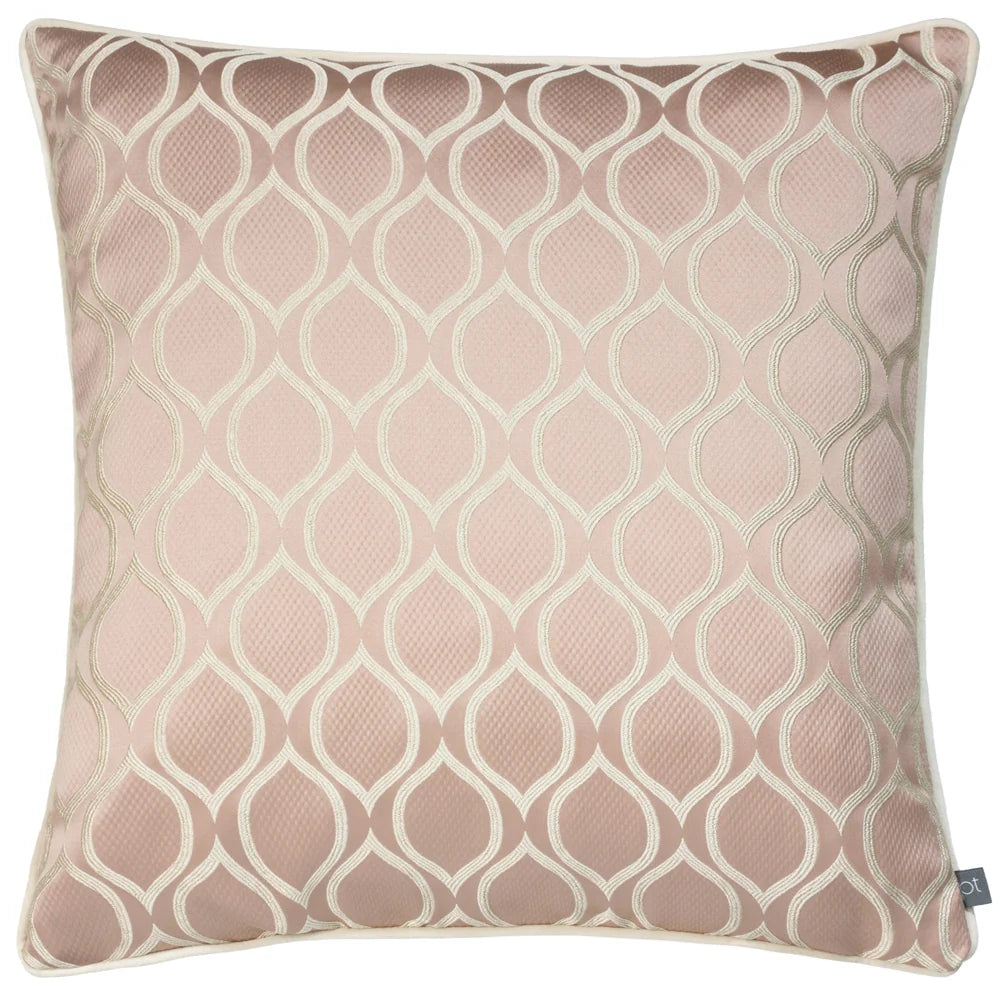 Prestigious Textiles Solitaire Square Cushion - Rose