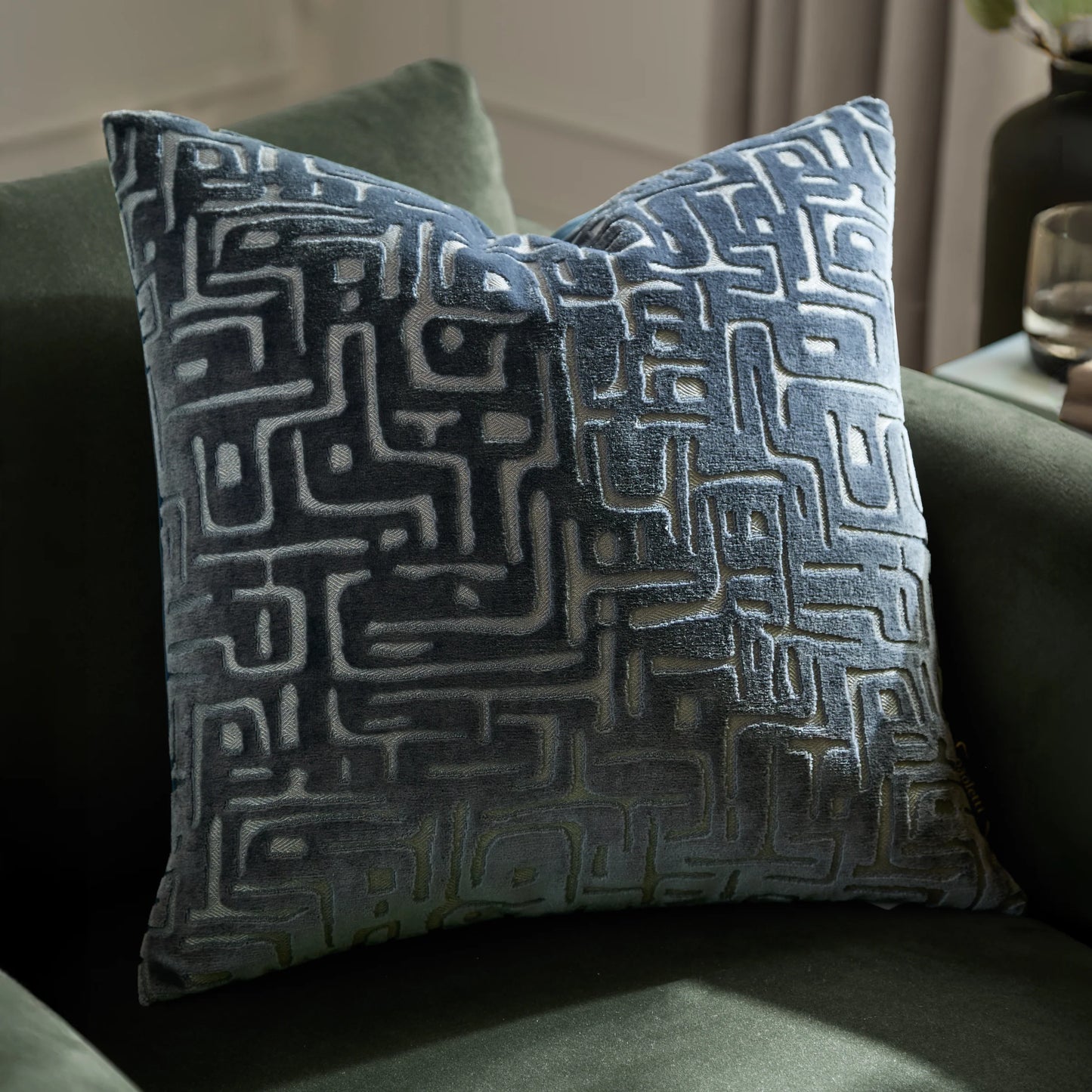 HÖEM Soren Cushion - Slate Blue