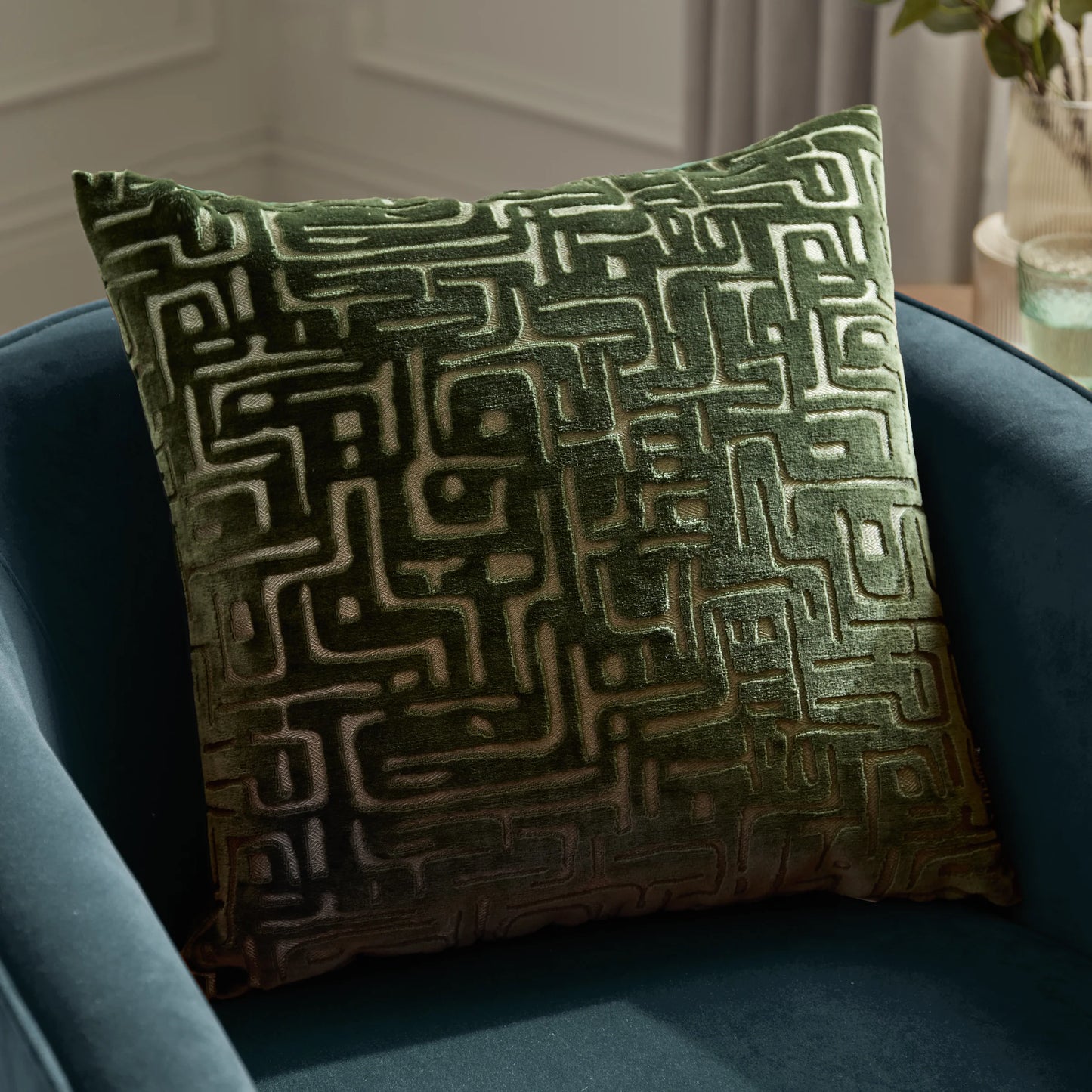 HÖEM Soren Cushion - Smoke Green