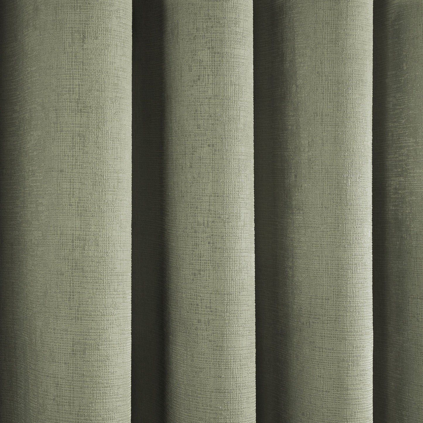 Strata Pair of Eyelet Curtains by Fusion in Green - Pair of Eyelet Curtains - Fusion