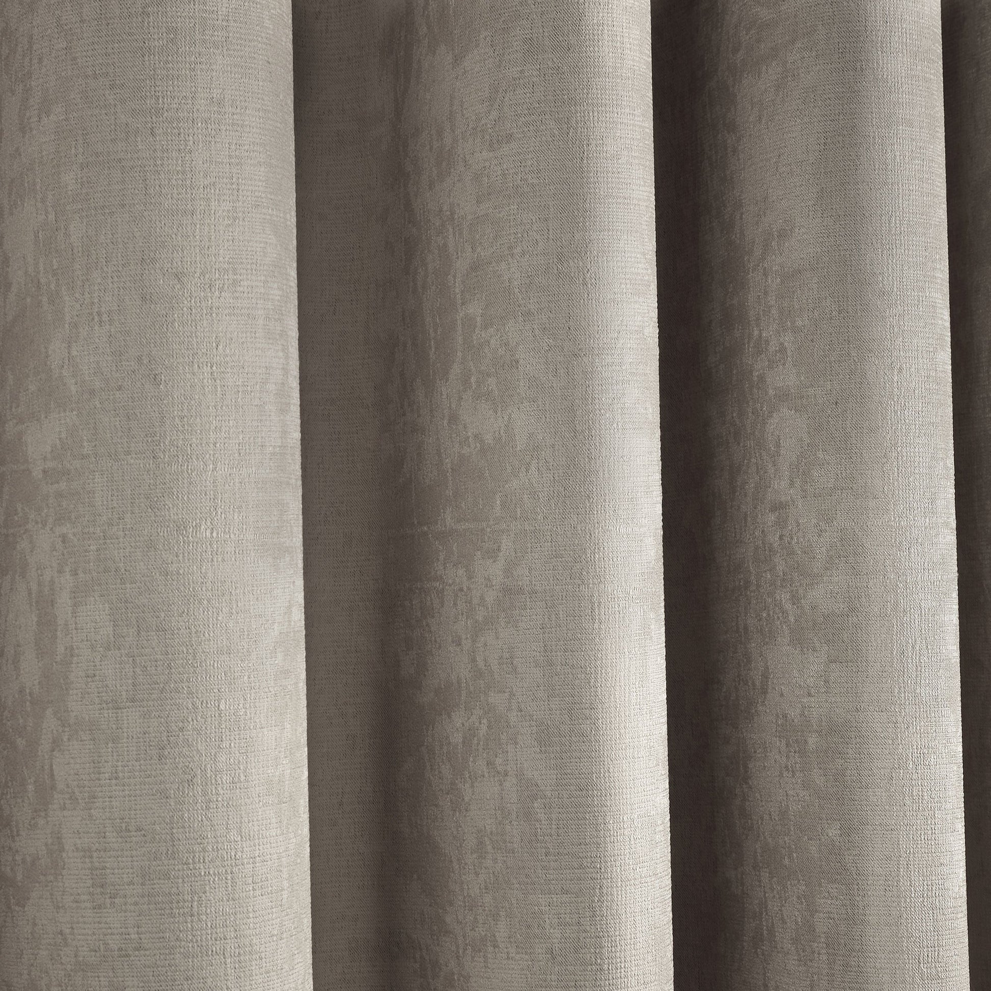 Strata Pair of Eyelet Curtains by Fusion in Natural - Pair of Eyelet Curtains - Fusion