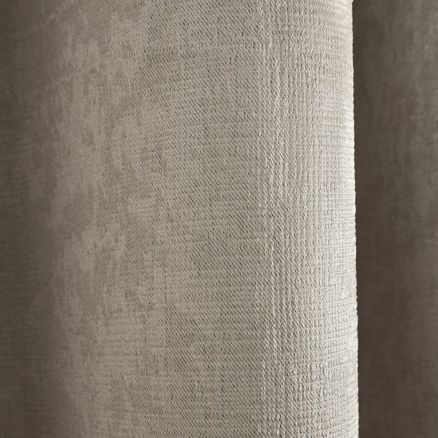 Strata Pair of Eyelet Curtains by Fusion in Natural - Pair of Eyelet Curtains - Fusion