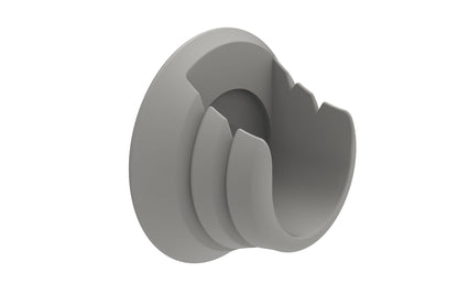 Swish Romantica 28mm Wooden Curtain Pole Recess Brackets (Pair) - Pebble