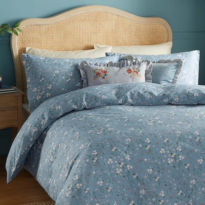 Wylder Solene Cushion - Blue