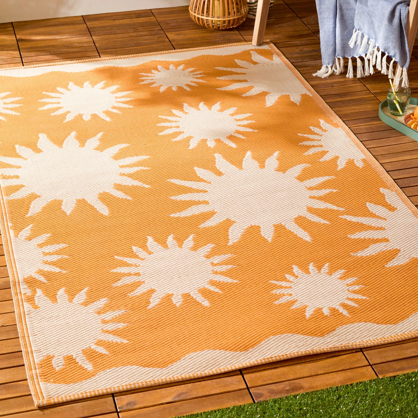 Furn Summer Solstice Indoor/Outdoor Rug - Sunrise Yellow