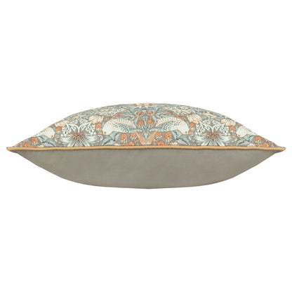 Morris & Co Strawberry Thief Outdoor Cushion - Biscuit