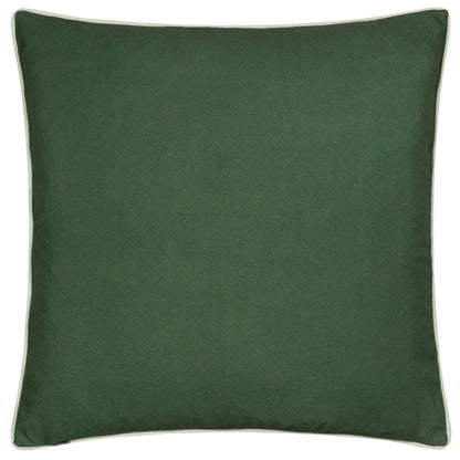 Morris & Co Strawberry Thief Outdoor Cushion - Forest Green