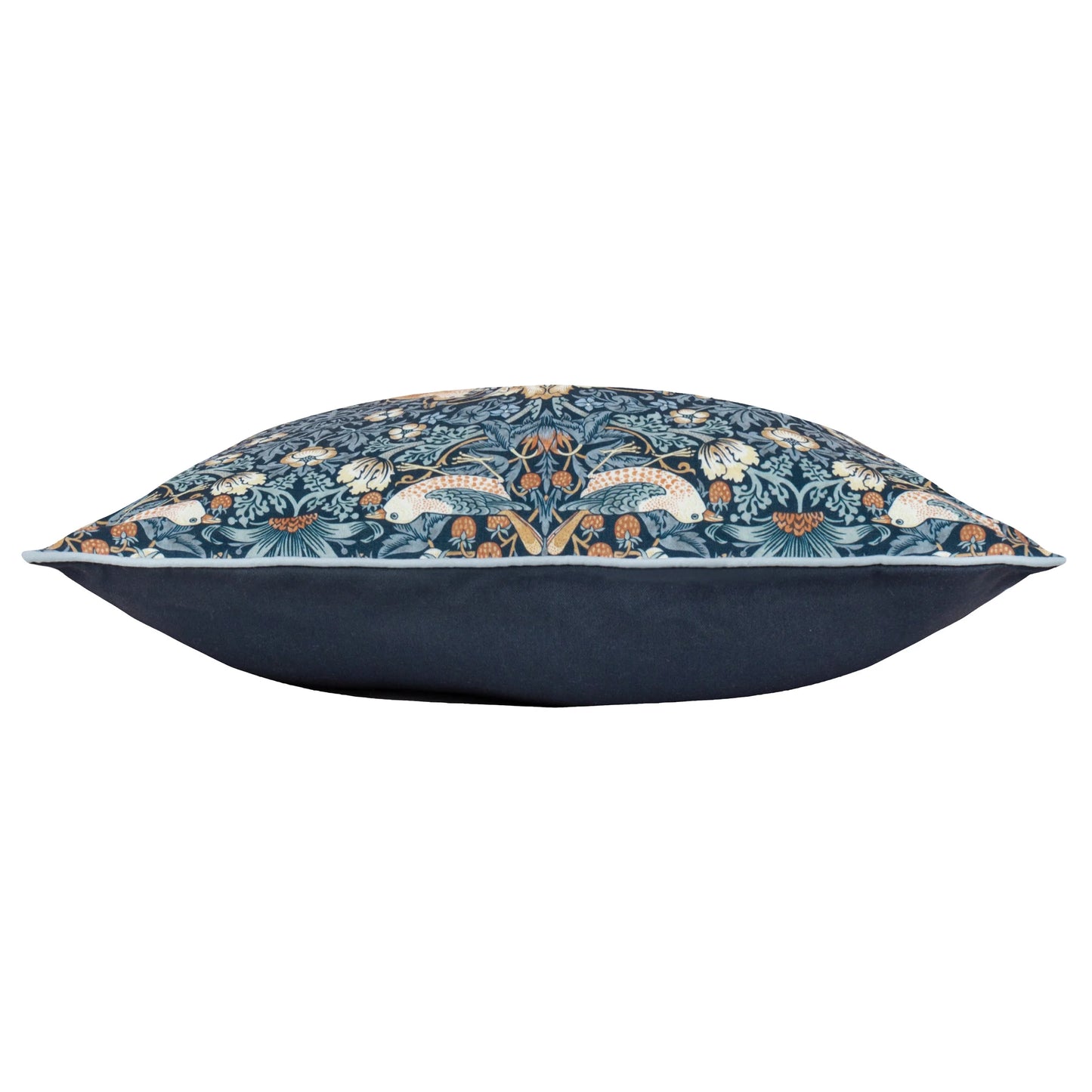 Morris & Co Strawberry Thief Outdoor Cushion - Indigo