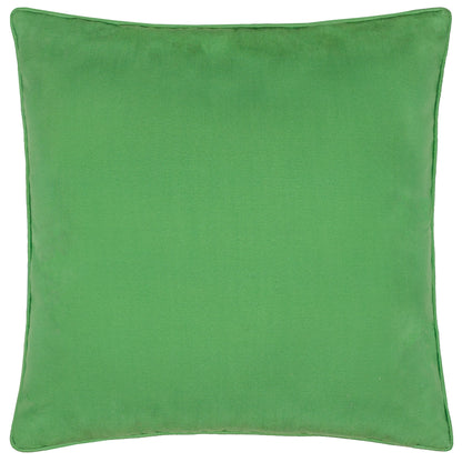 Morris & Co Strawberry Thief Outdoor Cushion - Mineral/Yellow