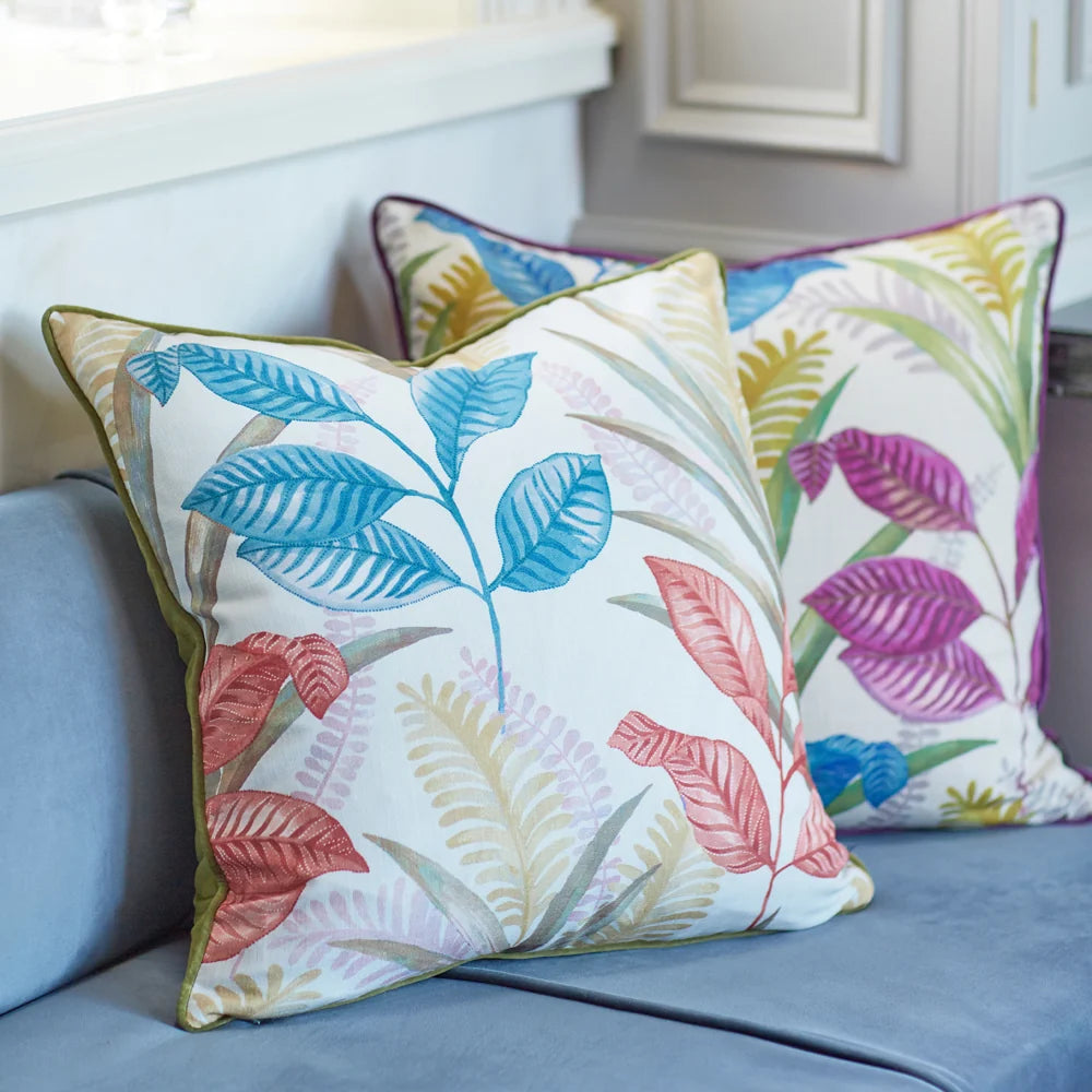 Prestigious Textiles Sumba Cushion - Coral