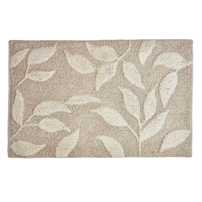 Sandringham Bath Mat by Dreams & Drapes Bathroom in Natural 50 x 80cm - Bath Mat - Dreams & Drapes Bathroom